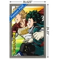 thumbnail image 3 of My Hero Academia: Season 4 - Teaser Visual Wall Poster, 14.725" x 22.375" Framed, 3 of 6