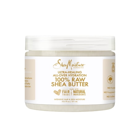 SheaMoisture for Ultra-Healing 100% Raw Shea Butter, 10.5 oz