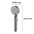 thumbnail image 2 of 5 Speed Booster Shower Head FLYE4070 Enhances Water Pressure for Home, 2 of 2