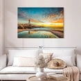 thumbnail image 2 of Elephant Stock Peggy's Cove Lighthouse Sunset Wall Art - Nautical Canvas Canvas - 45" x 30", 2 of 8