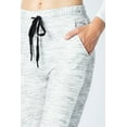thumbnail image 4 of ALWAYS Capri Jogger Pants, Women's Casual Slim Sweatpants, Heather Grey M, 4 of 7