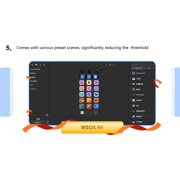 StreamDeck Visual Keyboards LCD Button 15 Key Live Content Creation Controller Customs Button StreamDeck for Win