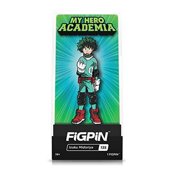 FiGPiN My Hero Academia: Izuku Midoriya (Deku) - Épinglette de Collection avec Vitrine Premium