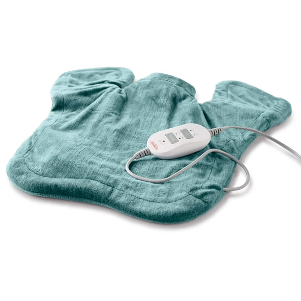 Sunbeam Renue Massaging XL Tension Relief Heat Therapy Wrap, Moist/Dry