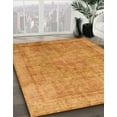 thumbnail image 3 of Ahgly Company Machine Washable Indoor Rectangle Abstract Orange Area Rugs, 2' x 5', 3 of 7