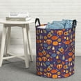 thumbnail image 6 of Fuzoiu Thanksgiving Turkey 2 Print Circular Hamper,Laundry Basket with Handle,Collapsible Laundry,Dirty Clothes Storage Basket,for Bedroom Bathroom Dorm Living Room-Medium, 6 of 6