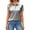 4# Gray, variant on Women's Short Sleeve Polo Shirts, Cotton Blend, Moisture Wicking Gray 3XL