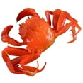 thumbnail image 2 of Plastic Crab Model Simulation Sea Animal Marine Animal Model Artificial Realistic Crab Decoration, 2 of 4