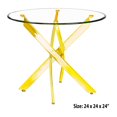 thumbnail image 2 of Canadian Genesis End Table Gold, 2 of 2