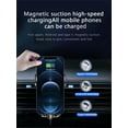 30W Qi Car Wireless Charger Air Vent Mobile Phone Holder Mount Fast
