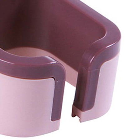 Brynna Blow Dryer Holder Wall Mounted Hair Dryer Holder Punch Free Self Adhesive Blow Dryer Holder for Bathroom Pink