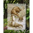 thumbnail image 3 of Carolines Treasures ASA2075GF Otter Family Flag Garden Size  Small multicolor, 3 of 3