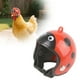 thumbnail image 1 of 1 Unidad De Accesorios Para Mascotas: Casco Divertido De Gallina Para Pájaros, 1 of 5