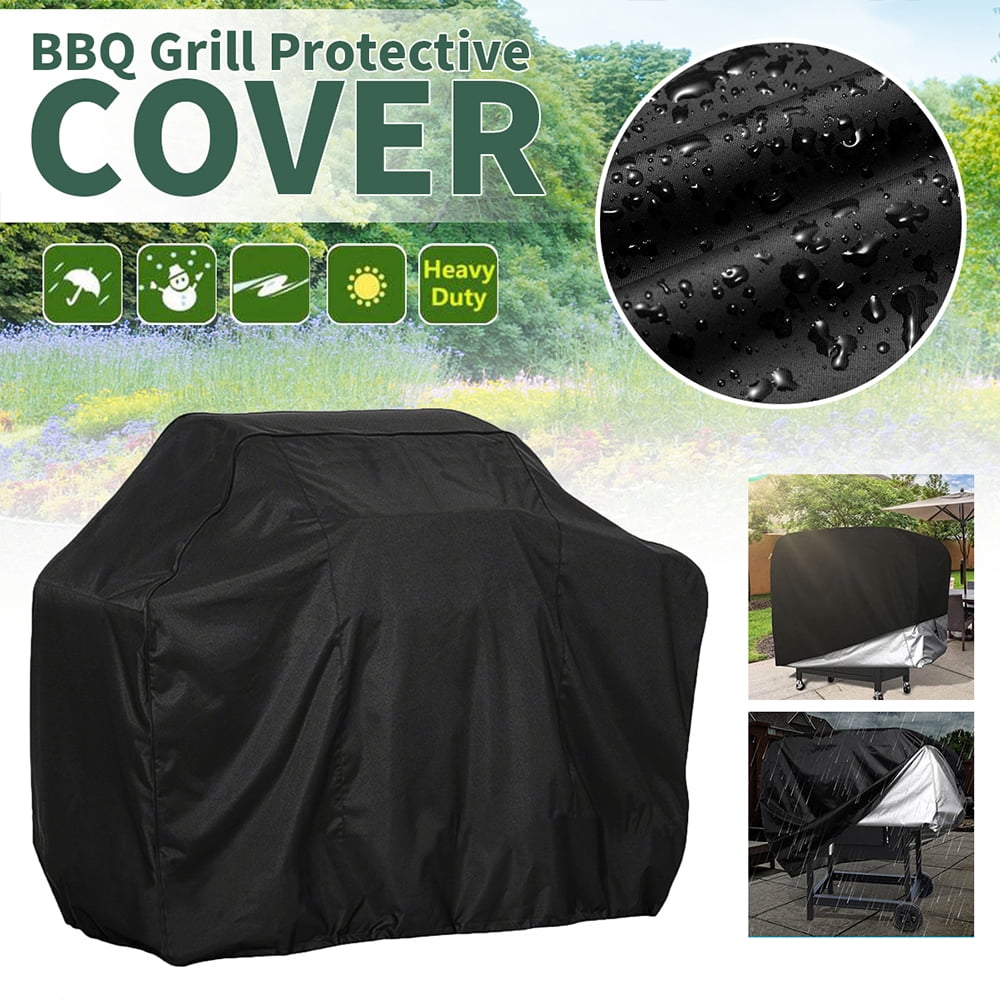 Waterproof barbecue cover protective tarpaulin bbq size s 80 x 66 x 100 cm 