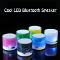 thumbnail image 5 of SHARE SUNSHINE Small Bluetooth Speaker Portable Wireless Speaker with LED Light 3W Stereo Sound Shower Speaker for Home Travel-Green, 5 of 5