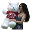 Giant 5 Foot Teddy Bear Big Soft 60 Inch Plush | India-594555