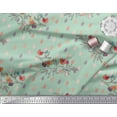 thumbnail image 3 of Soimoi Silk Fabric Feather,Branch & Bird Kids Fabric Prints by Yard 42 Inch Wide, 3 of 3