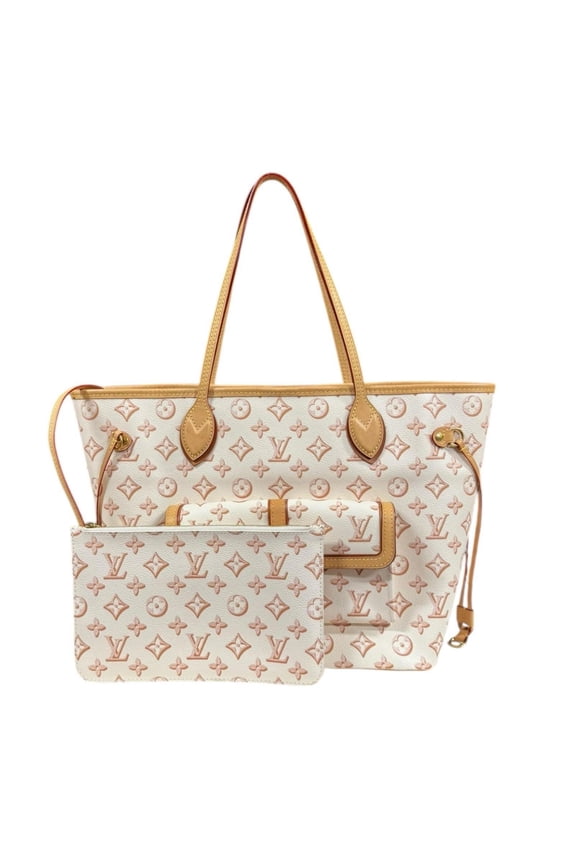 Pre-Owned Louis Vuitton Neverfull MM Monogram Fall for You Tote Bag,... (Good)