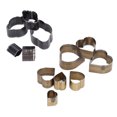 thumbnail image 4 of Molde De Corte De Cuero, 12 Piezas De Cuero Con Formas Troqueladas, Herramienta De Perforación De Cuero Para Joyería Para Capas De Telas Para Arcilla Polimérica ANGGREK Otros, 4 of 8