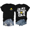 thumbnail image 2 of WILLBEST T-Shirt en Coton pour Femmes T-Shirt Décontracté Imprimé Col Rond Couleur Unie Manches Courtes 3775, 2 of 4