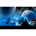 thumbnail image 3 of CafePress - Wolf At Midnight Mug - 11 oz Ceramic Mug - Novelty Coffee Tea Cup, 3 of 6