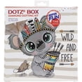 thumbnail image 1 of Diamond Dotz Diamond Art Box Kit 8.6"X8.6"-Wild & Free, 1 of 2