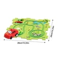 thumbnail image 3 of Pistas de carreras XIANXIAN para niños, juego de rompecabezas de pista de autos, pista de autos de carrera, vehículo de juguete y tablero de rompecabezas, carrito eléctrico de montaje DIY, juguetes, 3 of 7