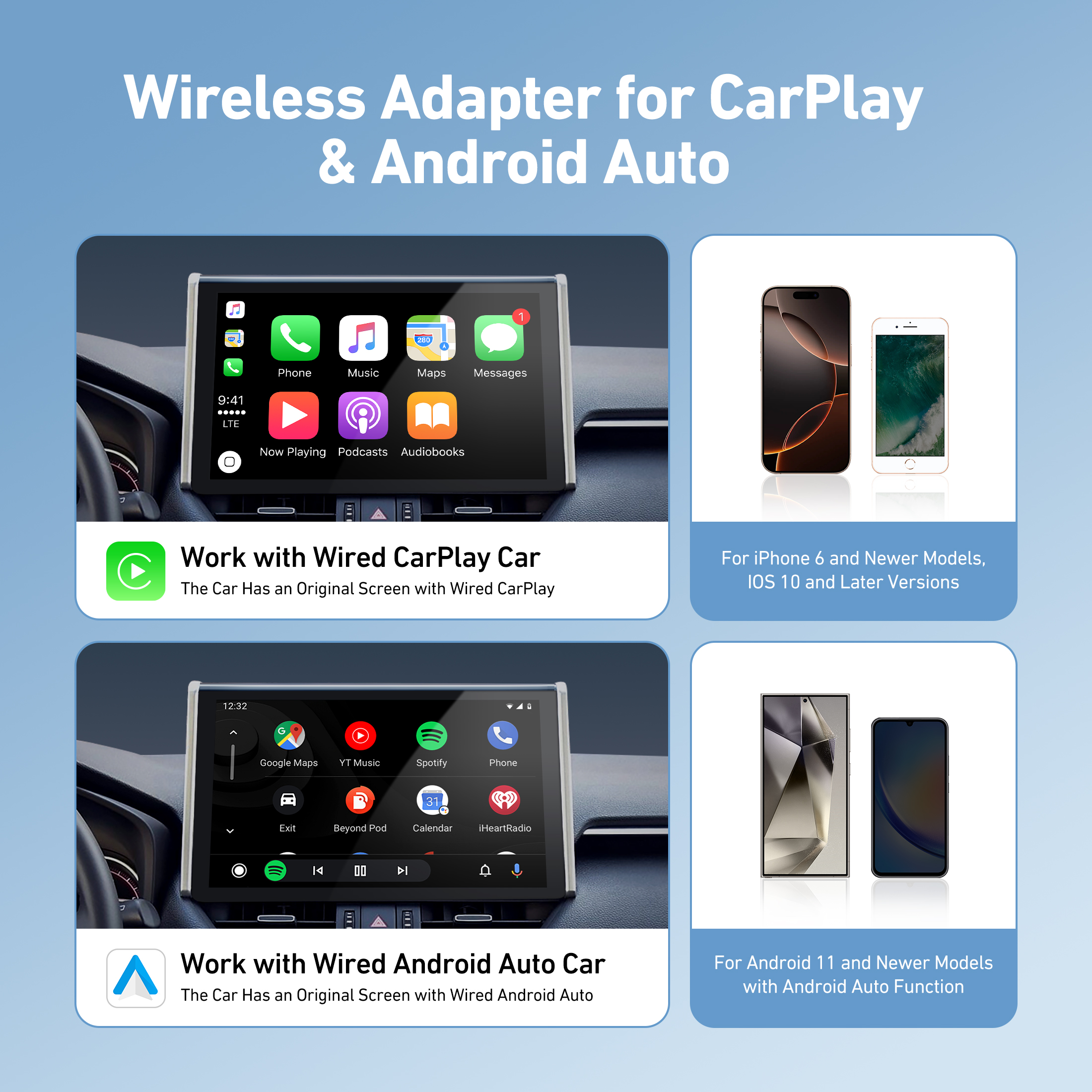 AstroAI Wireless Carplay Adapter 2-in-1 photo 4