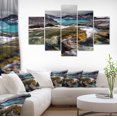 thumbnail image 1 of Mountain Creek Fluide dans le Lac - Grande Impression sur Toile, 1 of 3