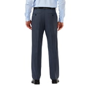 Haggar Men's Cool 18® Pro Heather Solid Flat Front Pant Classic Fit HC00236
