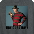 thumbnail image 3 of Nightmare on Elm Street - Hay Gurl Hay - Women's Racerback Tank Top, 3 of 5