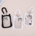 thumbnail image 5 of Unique Bargains 1 Pc ID Badge Holder Cat Keychain Card Holder White, 5 of 5