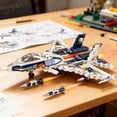 thumbnail image 4 of Navy War Chariot, barco del ejército, modelo de avión, buques de guerra, bloques de construcción compatibles con Lego, juego de construcción para niños, juguetes de ladrillos,41078 no box, 4 of 7