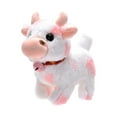 thumbnail image 2 of YujiCraft Simulation Electric Walking Sound Plush Cow, Realistic Moving Stuffed Animal Toy without Batteries,A, 2 of 6
