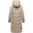 thumbnail image 3 of Marikoo Women's Knee-Length Quilted Winter Jacket with Hood - Benikoo, 3 of 9