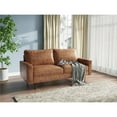 thumbnail image 4 of Saint Birch 13015S Saint Birch Faux Leather Adair Sofa - Brown, 4 of 10