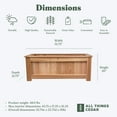 thumbnail image 3 of All Things Cedar  4 ft. Box Planter, 3 of 6
