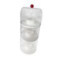 thumbnail image 2 of Vitrina transparente para muñecas, resistente al polvo, versátil, soporte de mostrador giratorio para figuras en miniatura y minifiguras de acción. 3 niveles, 2 of 8