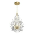 thumbnail image 2 of Fine Art Handcrafted Lighting 881640-1St Lily Buds 3 Light 19" Wide Crystal Pendant - Gold, 2 of 2