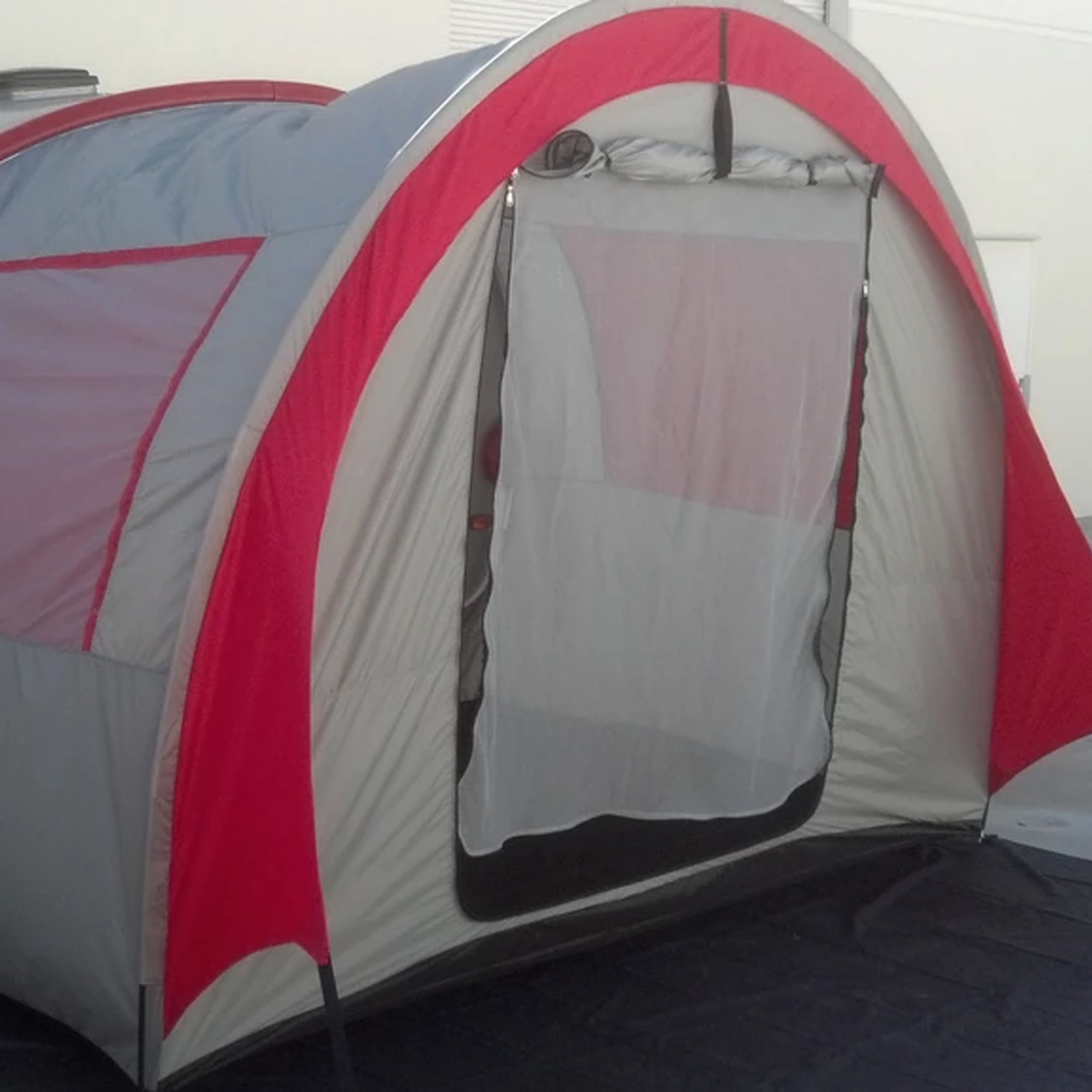 PahaQue TAB Trailer Side Tent Silver Red - Walmart.com - Walmart.com