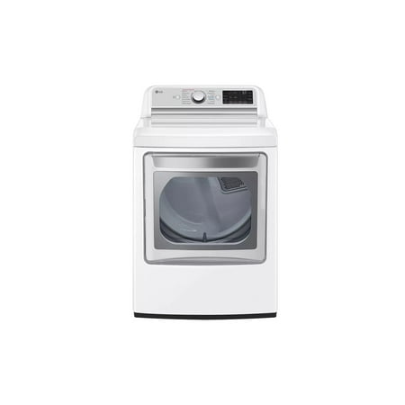 Lg Dlgx7801 27" Wide 7.3 Cu Ft. Energy Star Rated Gas Dryer - White