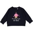 thumbnail image 2 of Inktastic 1st Birthday Cupcake Girls Cute Baby Sweatshirt, 2 of 4