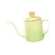 thumbnail image 2 of 600 ml de cuello de cisne vertido sobre el café hervidor de agua Café de goteo 8.7x9.8 cm de largo Supo estrecho de acero inoxidable con estilo Gradiente verde, 2 of 8