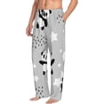 thumbnail image 2 of Daiia Pandas Men's Sleep Pant with Pockets and Drawstring,Pajama Pants-Medium, 2 of 9