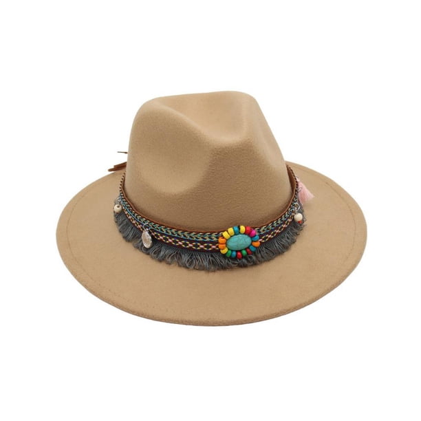 Minnieouse Gorros coloridos de algodón para niñas y niños, para cualquier ocasión, sombreros de Panamá para niños, protección solar, Sombreros Camello Mediano (56-58cm)