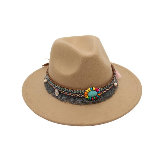 Minnieouse Gorros coloridos de algodón para niñas y niños, para cualquier ocasión, sombreros de Panamá para niños, protección solar, Sombreros Camello Mediano (56-58cm)