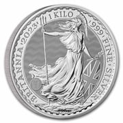 2023 Royal Mint Great Britain Britannia 1 Kilo Silver Coin