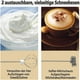thumbnail image 5 of Espumador de leche eléctrico, práctico palo de espumador de leche recargable por USB, batidor móvil de 3 velocidades ajustables para café con leche, capuchino, chocolate caliente, Matcha, 5 of 6