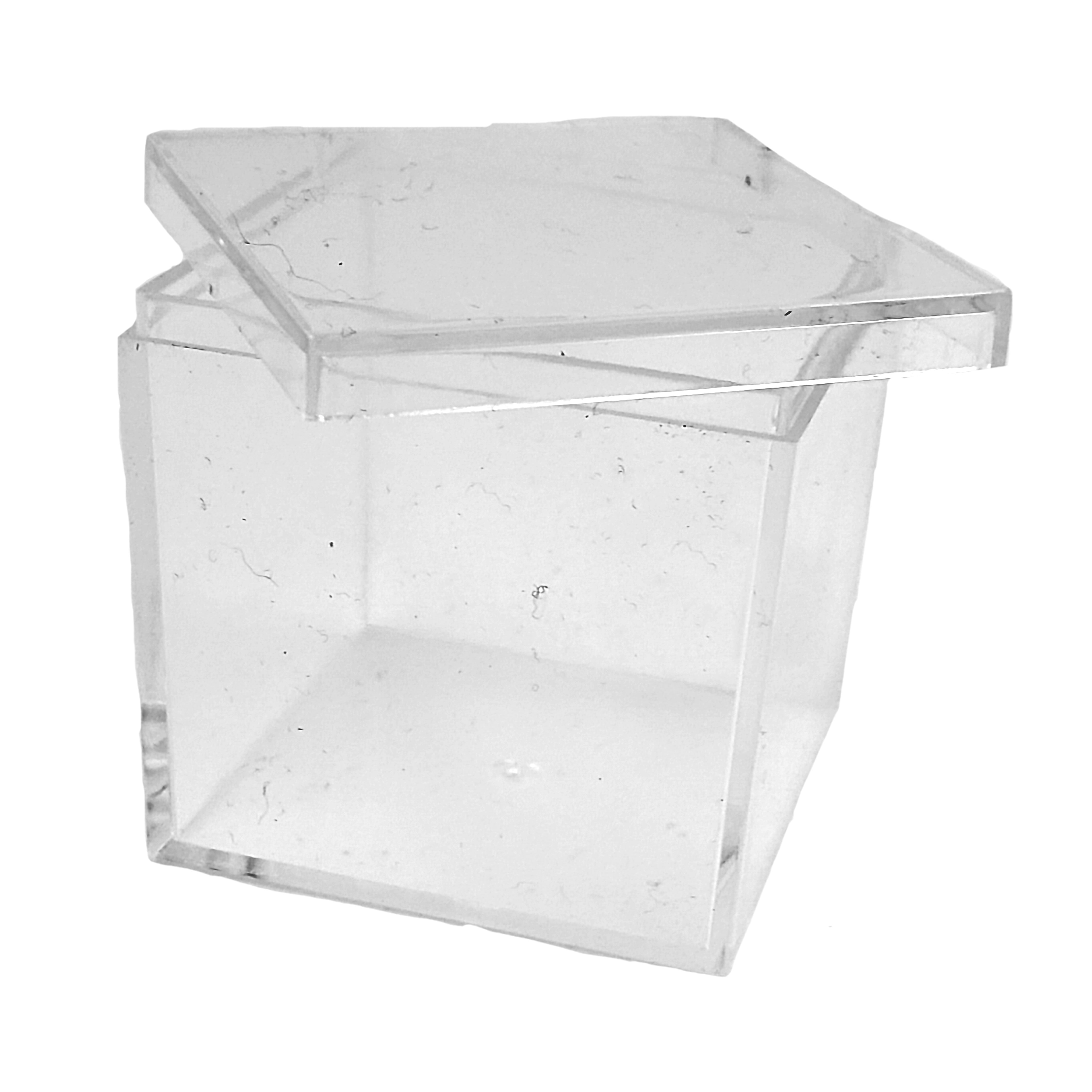 Clear Tek Clear Acrylic Large Candy Container - Display Box - 7 3/4