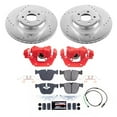 thumbnail image 2 of PowerStop Rear Z23 Evolution Sport Brake Pad and Rotor Kit with Red Powder Coated Calipers Fits: BMW Select Models KC6416, 2 of 4